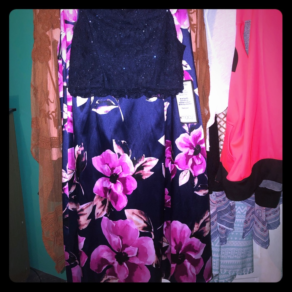 Two piece gown